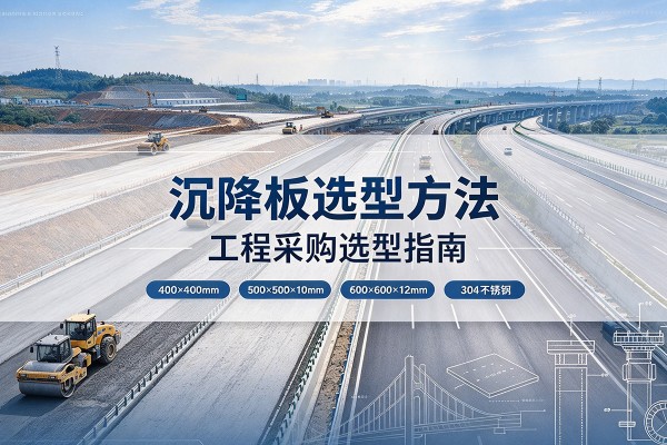 博罗沉降板选择方法