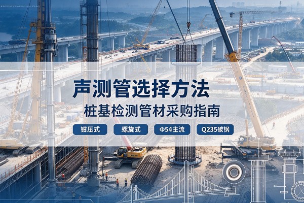 博罗声测管选型标准