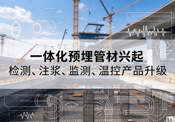 博罗一体化管材产品兴起，声测注浆一体管、多功能预埋管应用增多