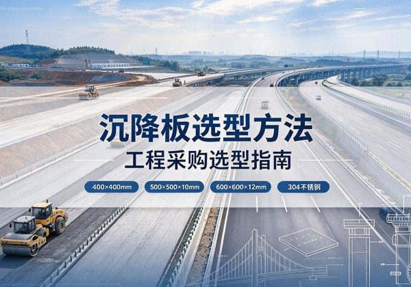 博罗沉降板选择方法